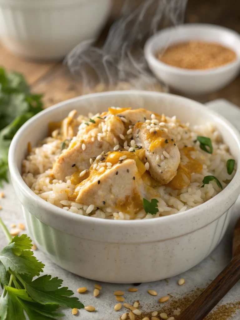 creamy chicken and rice