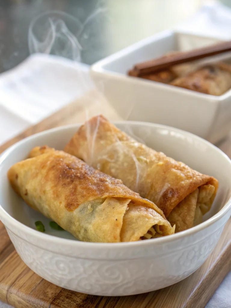 egg roll in a bowl